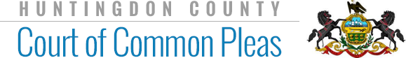 Huntingdon County Court Logo